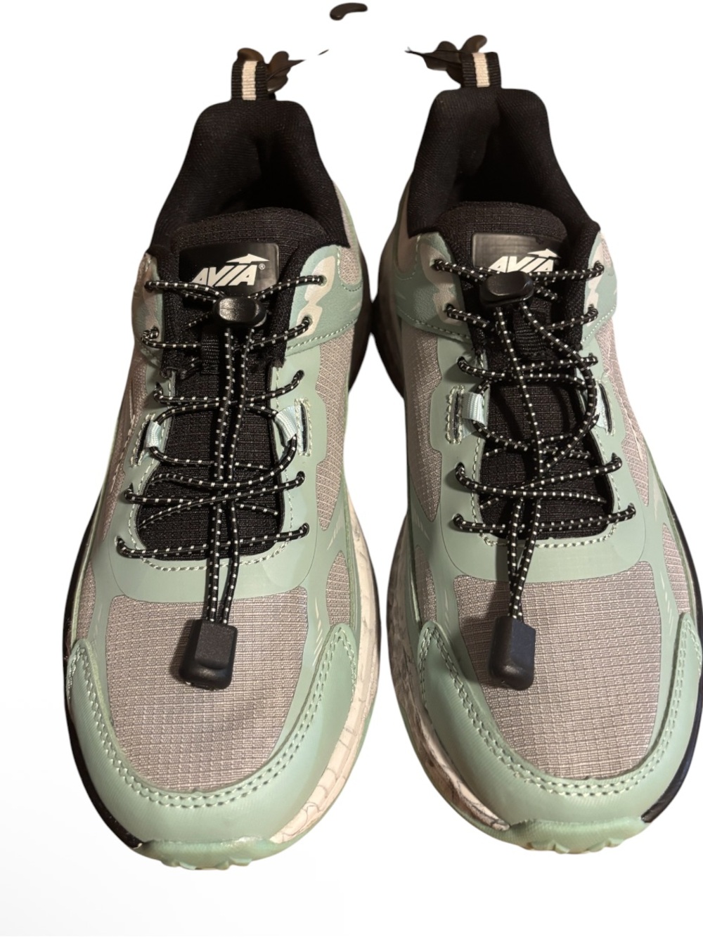 Avia Men's Mint Green and Gray Athletic Sneakers
